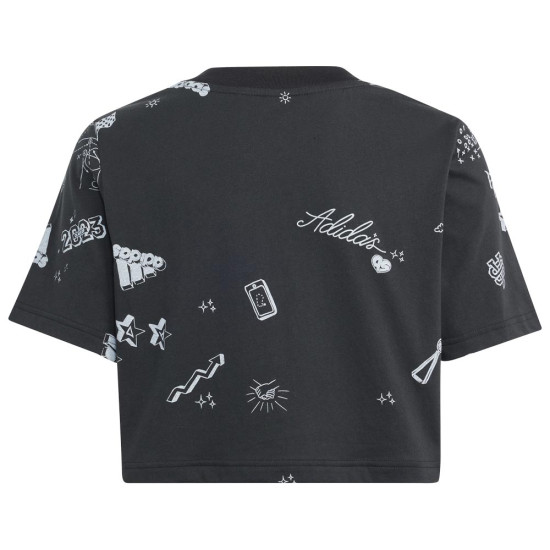 Adidas Παιδική κοντομάνικη μπλούζα JG BLUV Q3 AOP